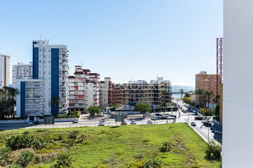 Exterior view of Flat for rent in La Pobla de Farnals  with Air Conditioner, Heating and Private garden