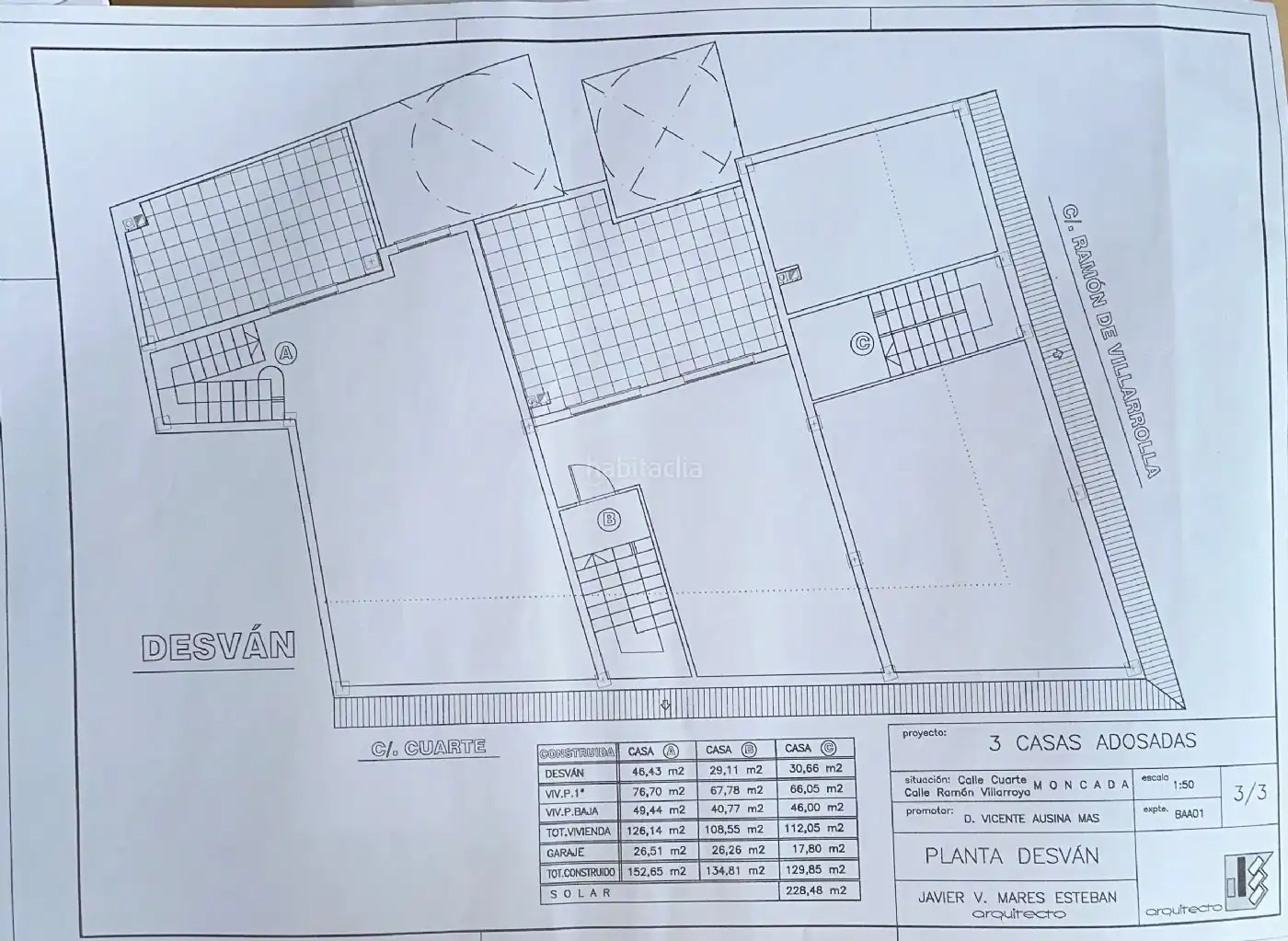 Terreno residenziale in vendita a Carrer de Ramon Villarroya 25, imagen 3