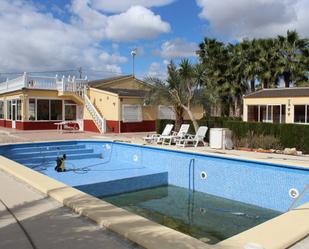 Swimming pool of Country house for sale in Alicante / Alacant  with Air Conditioner