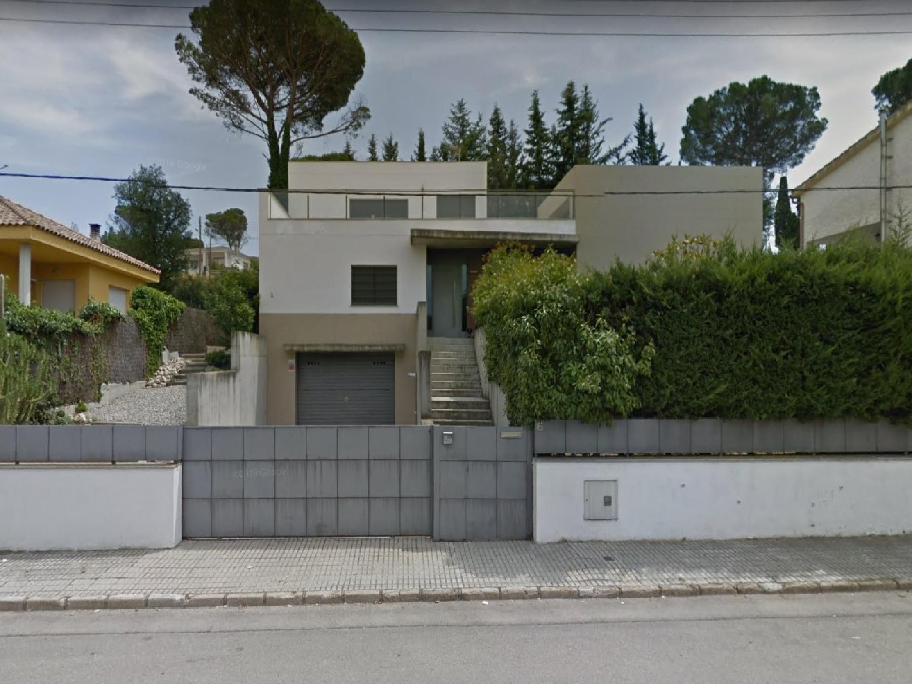 Exterior view of House or chalet for sale in Sils  with Private garden