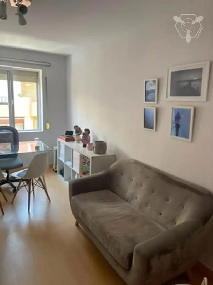 Sala d'estar de Pis en venda en Huelva amb Terrassa, Moblat i Balcó