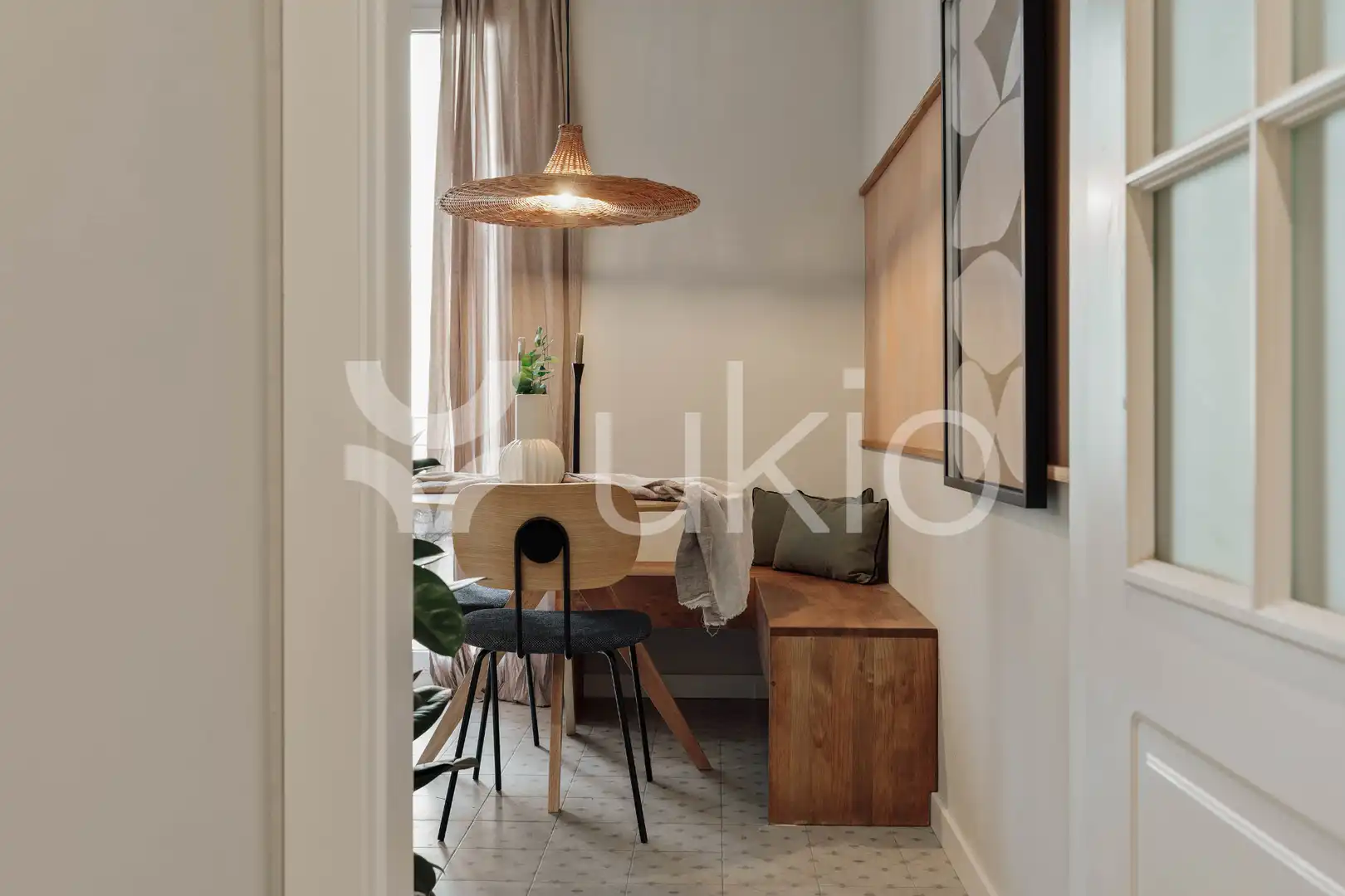 Living room of Apartments for rent in Barcelona  with Air Conditioner, Heating and Furnished