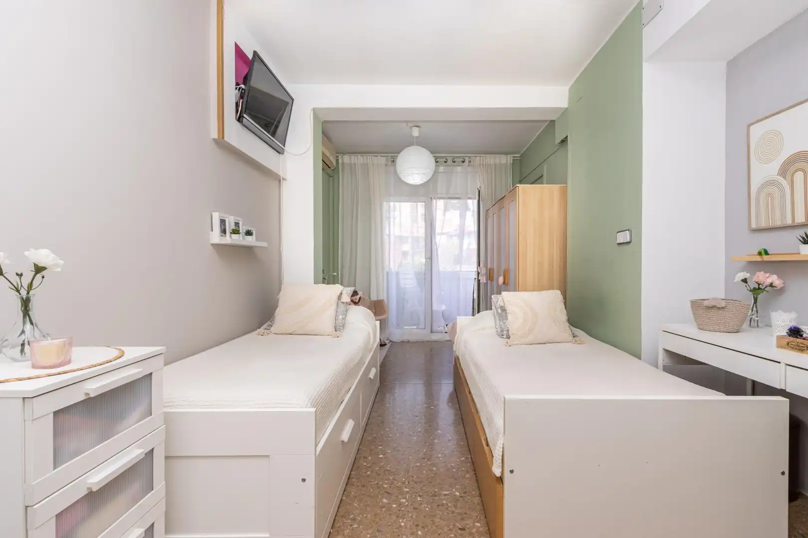 Bedroom of Flat for sale in Sabadell  with Heating, Storage room and Balcony