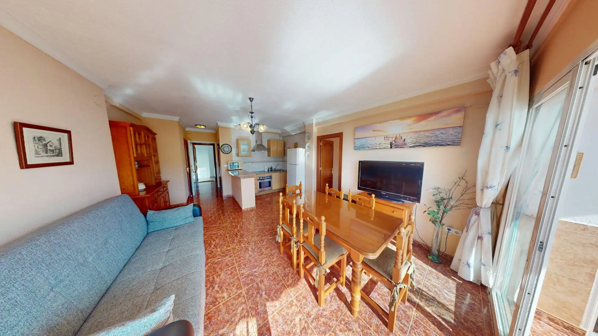 Sala d'estar de Pis en venda en Benalmádena amb Aire condicionat, Calefacció i Terrassa