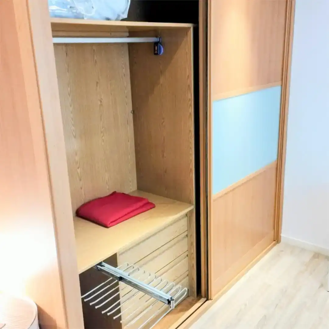 Dormitori de Dúplex de lloguer en Madrid amb Aire condicionat, Moblat i Forn