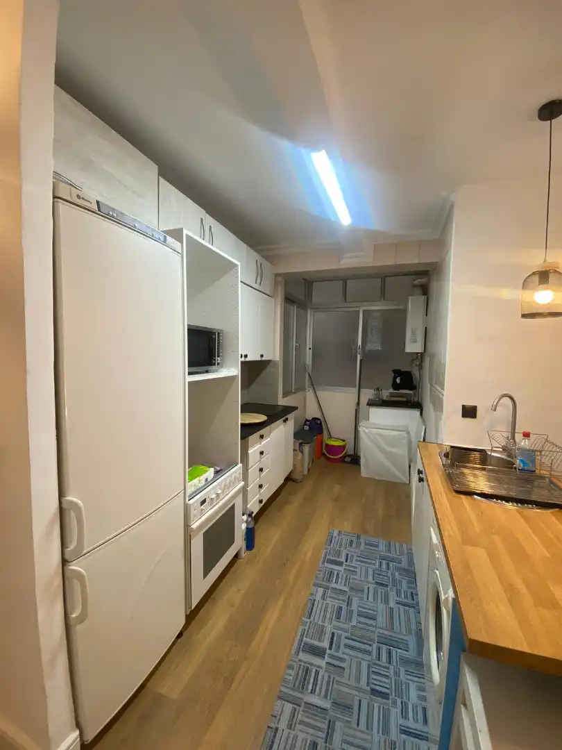 Kitchen of Flat for rent in Málaga  with Air Conditioner, Heating and Furnished
