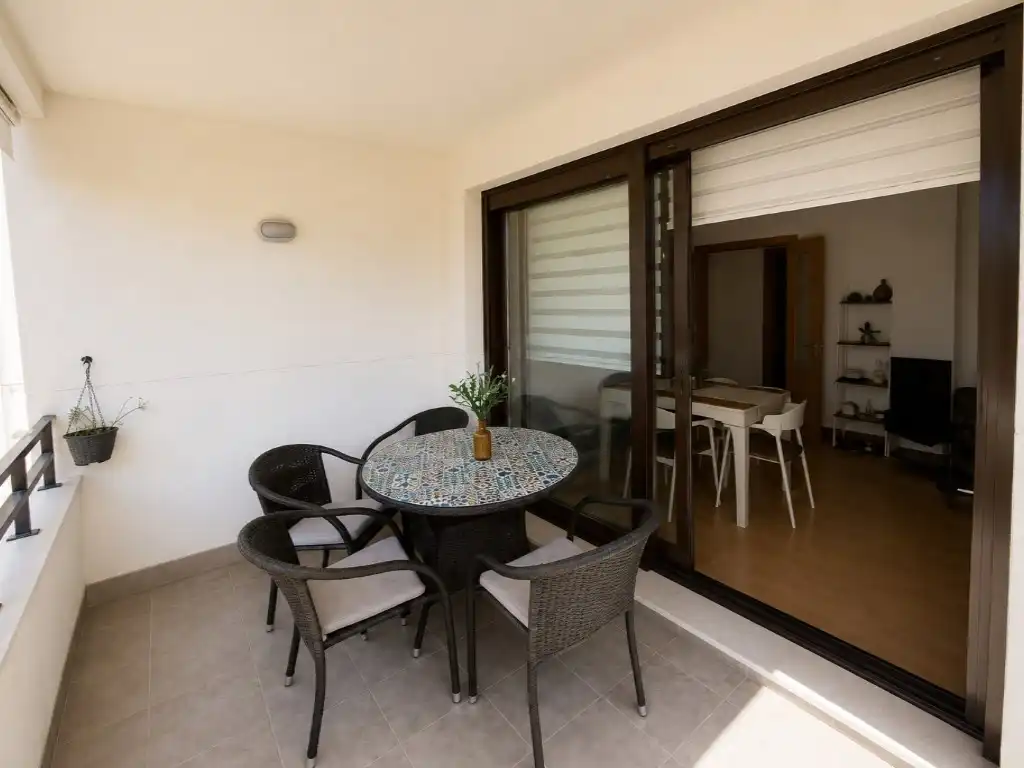 Terrace of Flat for sale in El Vendrell  with Heating, Private garden and Oven