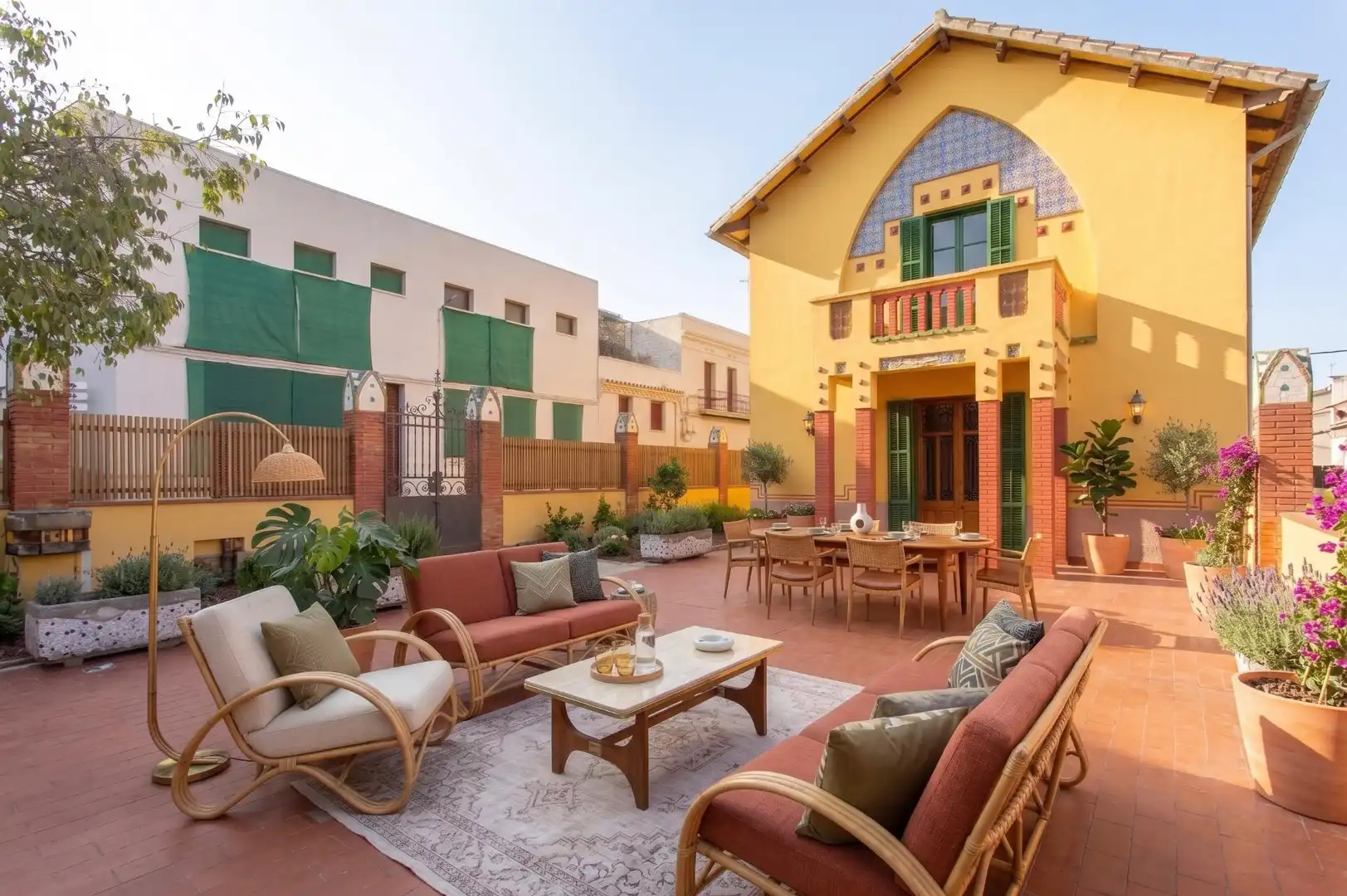 Adosado con terraza en venta en Gelida