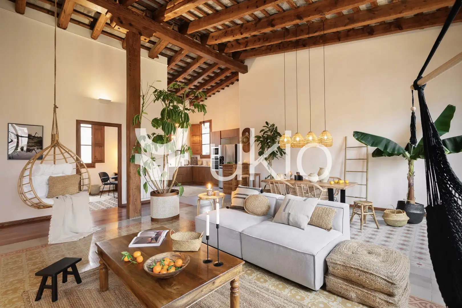 Living room of Apartments for rent in Barcelona  with Air Conditioner, Furnished and Oven