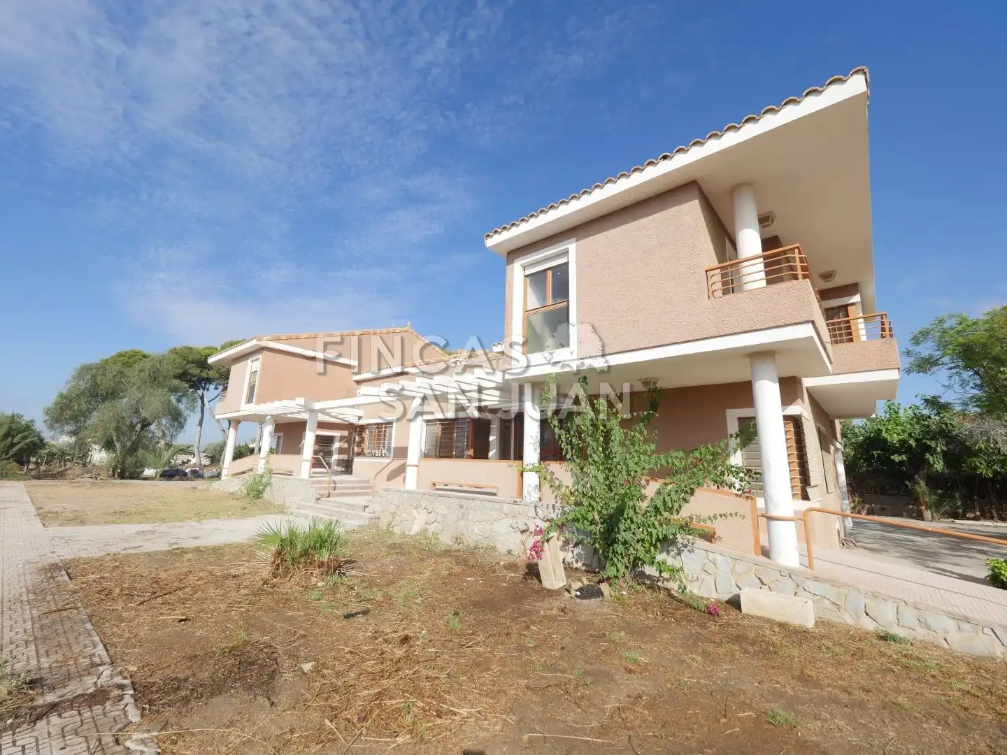 Exterior view of Houses for sale in Mutxamel  with Private garden, Terrace and Swimming Pool