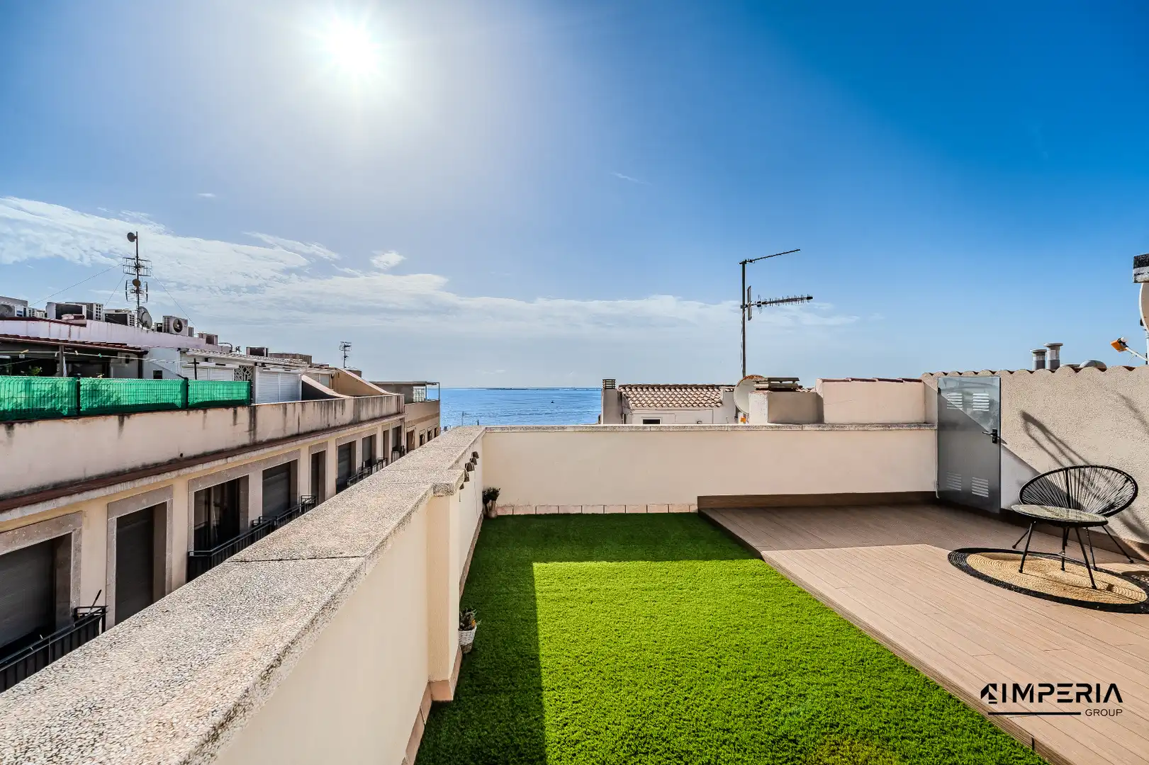 Terraza de Apartamento en venta en L'Ampolla con Aire acondicionado, Calefacción y Terraza