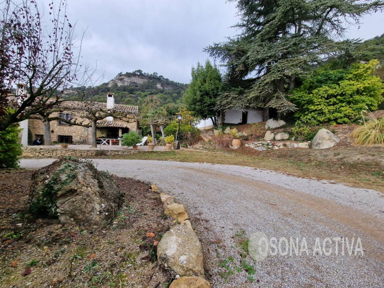 Vista exterior de Casa o xalet en venda en Sant Martí de Centelles amb Calefacció