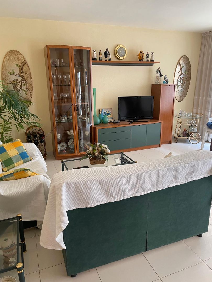 Living room of Flat to rent in Tossa de Mar  with Air Conditioner, Private garden and Terrace