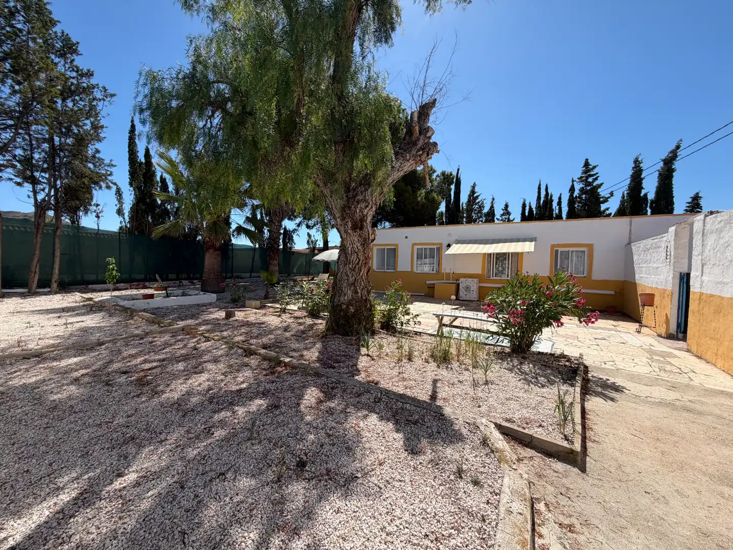 Vista exterior de Casa o xalet en venda en Aspe amb Aire condicionat, Calefacció i Jardí privat