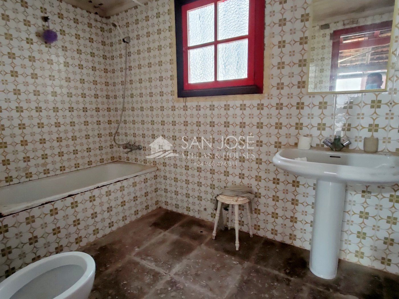 Bany de Casa o xalet en venda en Aspe amb Traster i Piscina