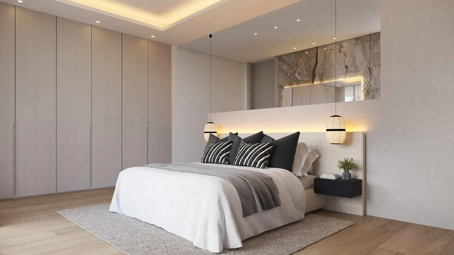 Bedroom of Houses for sale in Marbella  with Air Conditioner, Heating and Terrace