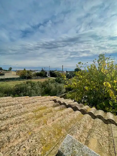 Vista exterior de Finca rústica en venda en Sant Martí Sarroca amb Calefacció, Terrassa i Traster