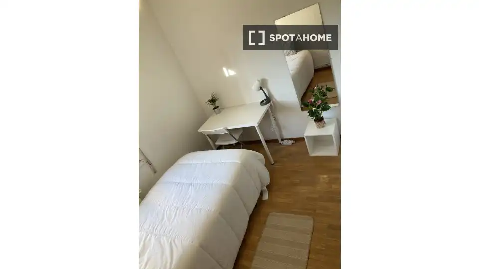Habitación de Piso de alquiler en Madrid con Aire acondicionado, Calefacción y Amueblado