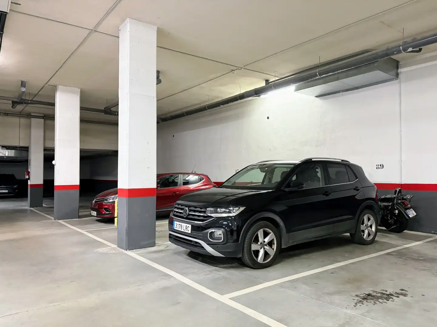 Parking of Flat for sale in Cistérniga  with Heating, Private garden and Storage room
