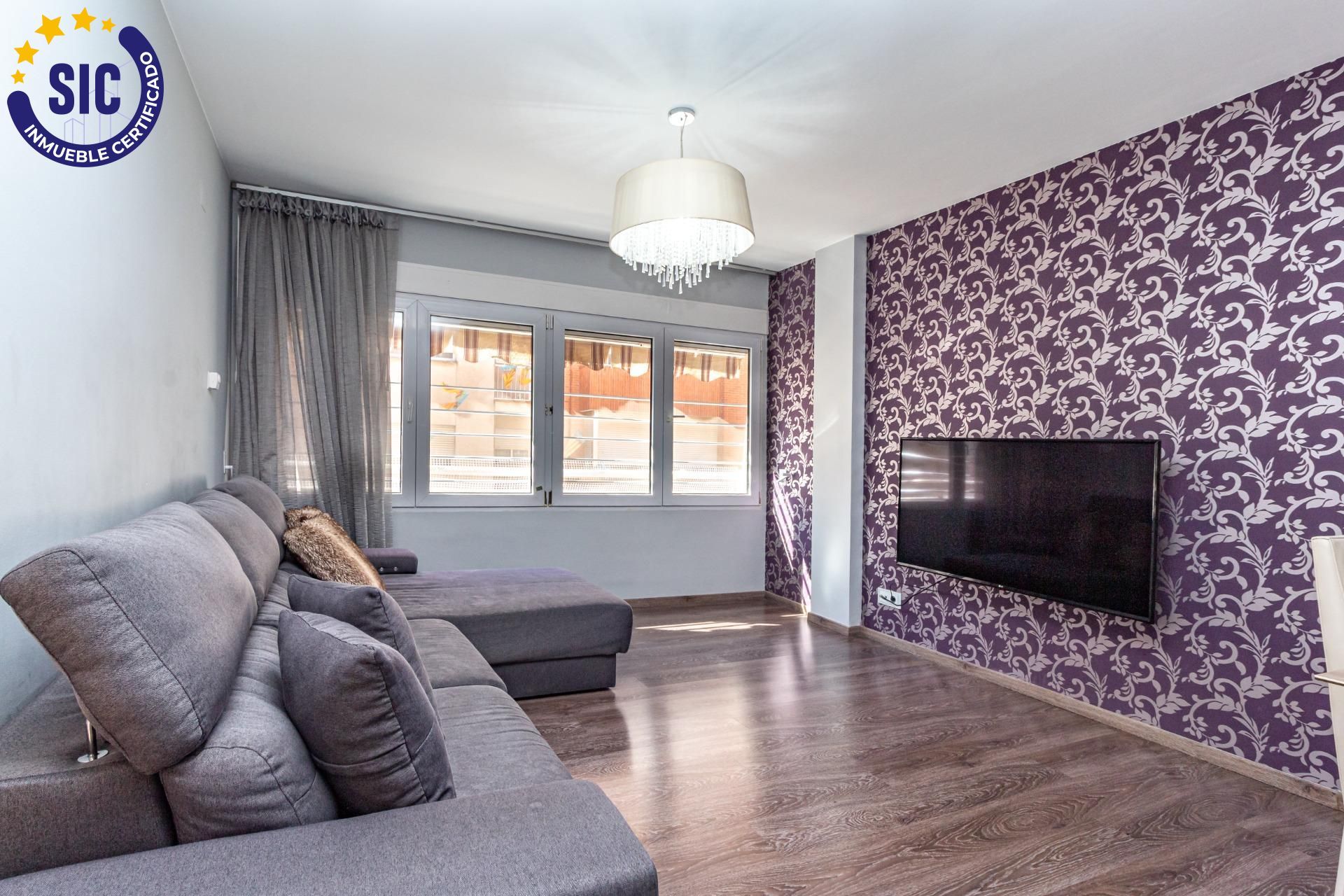 Living room of Flat for sale in Benicarló  with Air Conditioner and Furnished