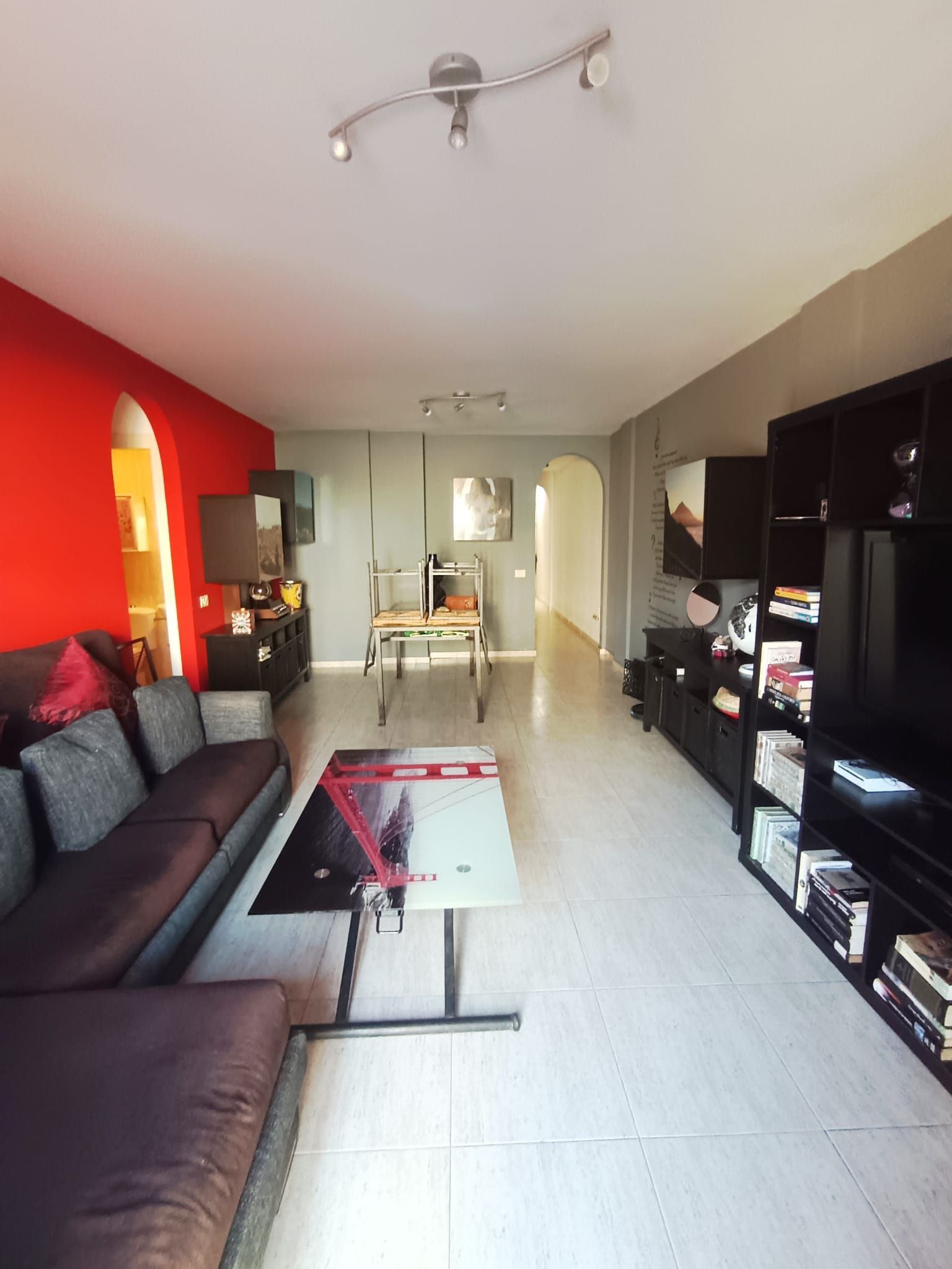 Living room of Flat for sale in  Santa Cruz de Tenerife Capital  with Terrace and Storage room