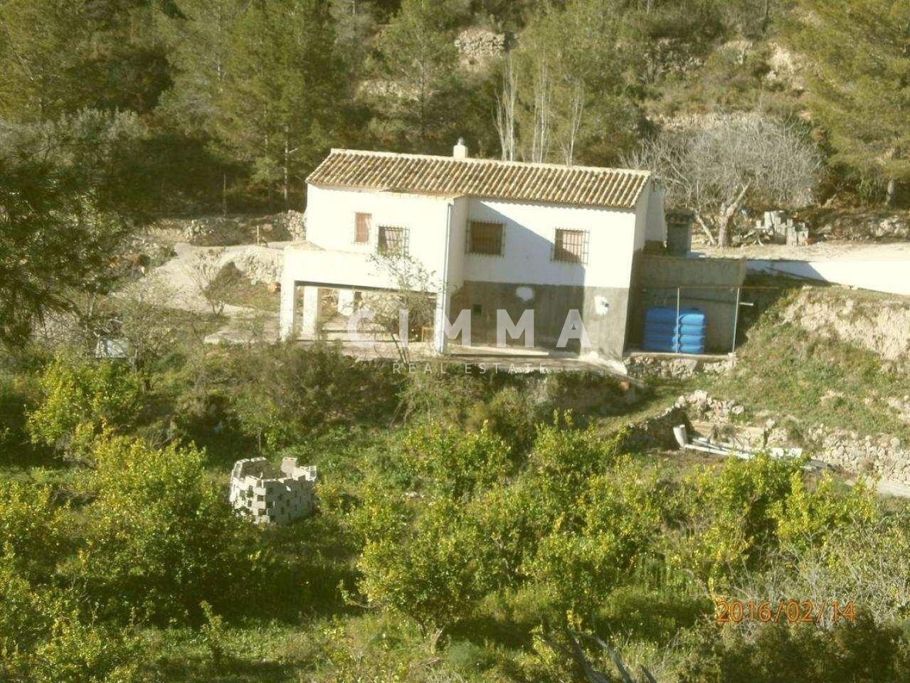 Vista exterior de Casa o xalet en venda en Sella amb Aire condicionat, Jardí privat i Terrassa