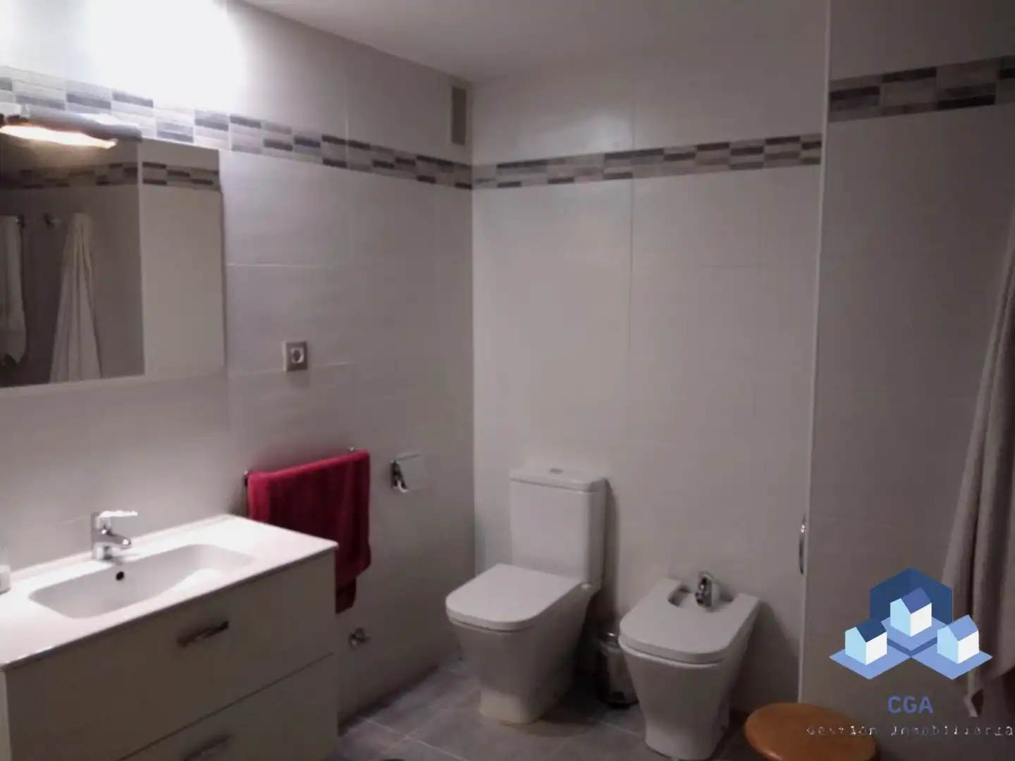 Bathroom of Flat for sale in Lorca  with Air Conditioner and Furnished