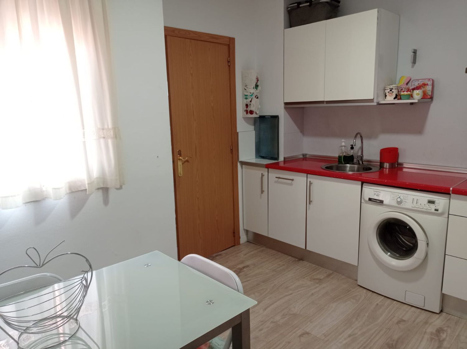 Kitchen of Flat for sale in Badajoz Capital  with Air Conditioner and Heating