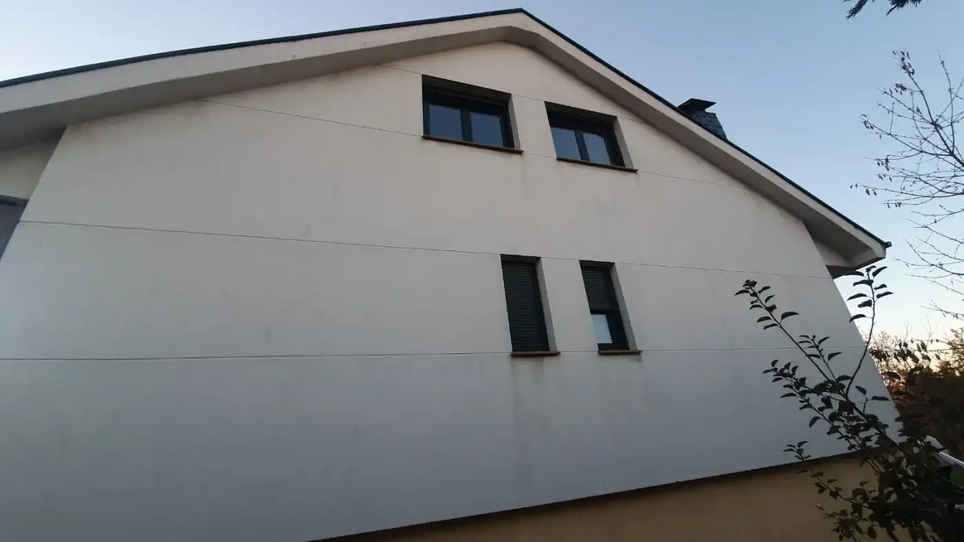 Exterior view of Houses for sale in Castropodame  with Terrace, Storage room and Alarm