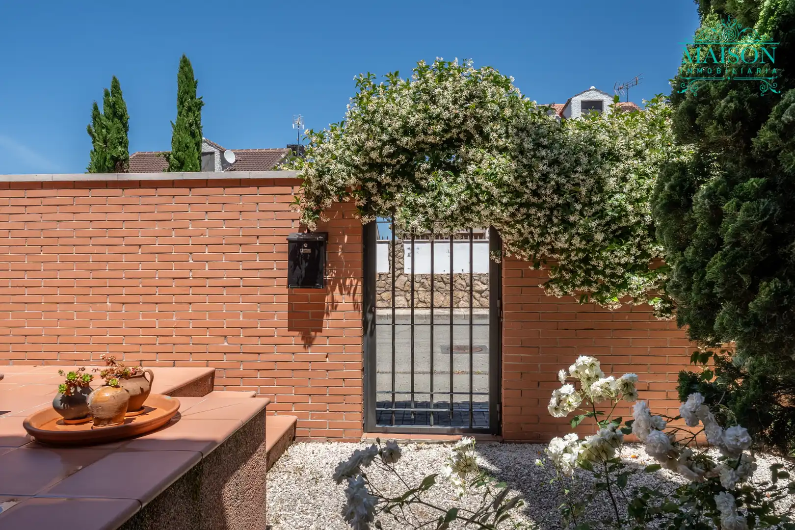Terraza de Casa o chalet en venta en Valdetorres de Jarama con Aire acondicionado, Calefacción y Jardín privado