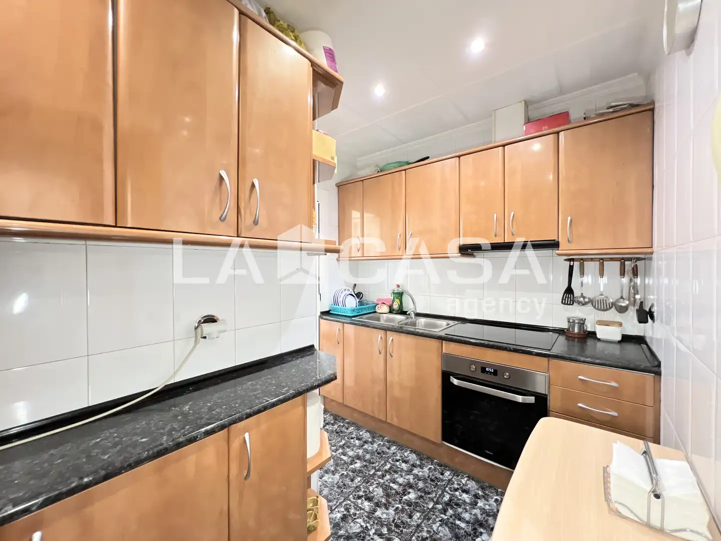 Küche von Wohnung zum Verkauf in Badalona mit Heizung