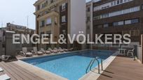 Swimming pool of Flat for sale in  Madrid Capital  with Air Conditioner and Swimming Pool