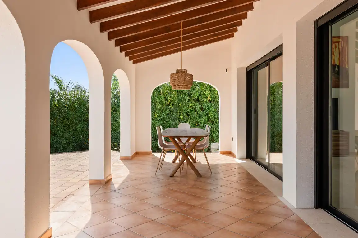 Terrassa de Casa o xalet en venda en Cap Martí - El Tossalet - Pinomar