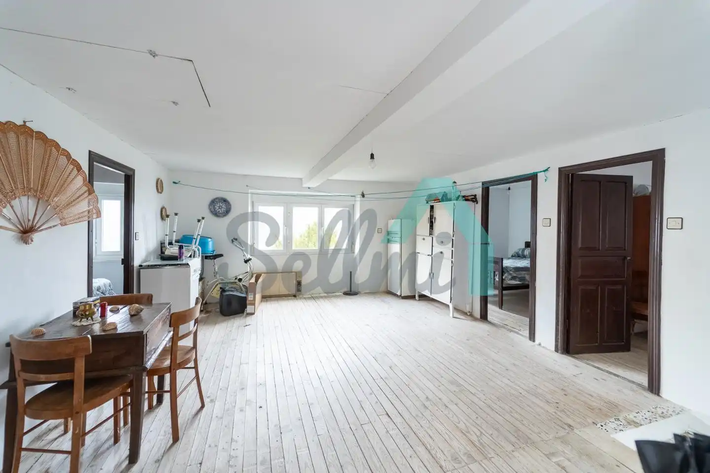 Cocina de Casa o chalet en venta en Illano con Calefacción, Jardín privado y Parquet