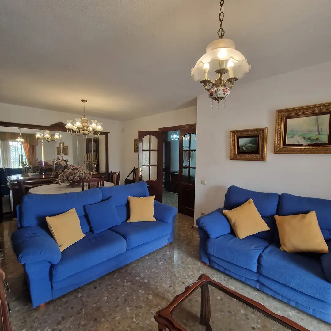 Sala de estar de Piso en venta en Málaga con Aire acondicionado y Terraza