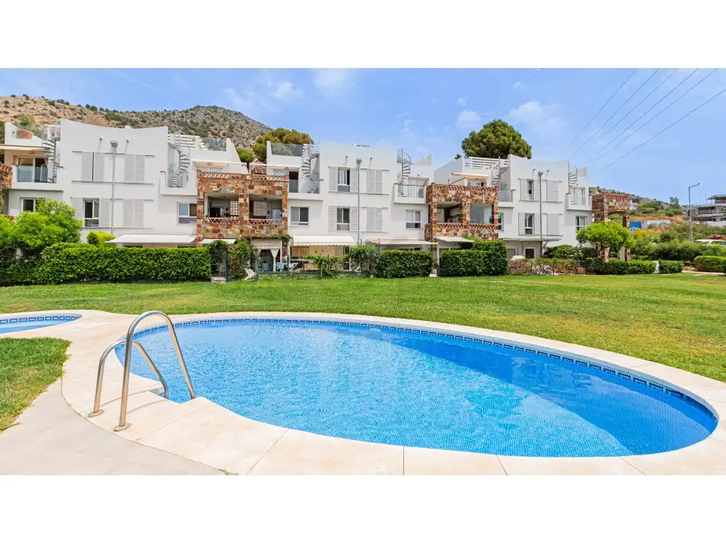 Exterior view of Apartments for rent in Benalmádena  with Air Conditioner, Heating and Private garden
