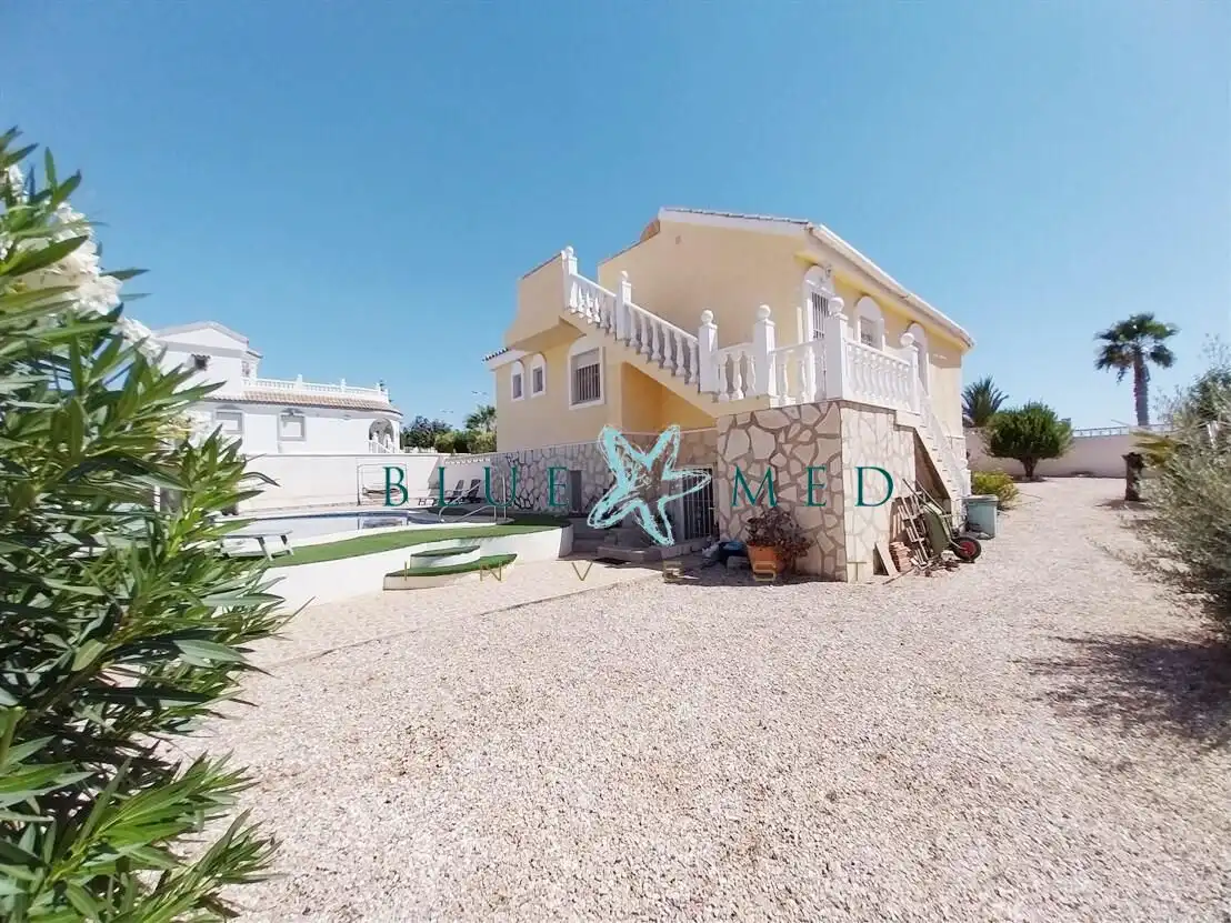 Vista exterior de Casa o chalet en venta en Mazarrón con Aire acondicionado, Calefacción y Jardín privado