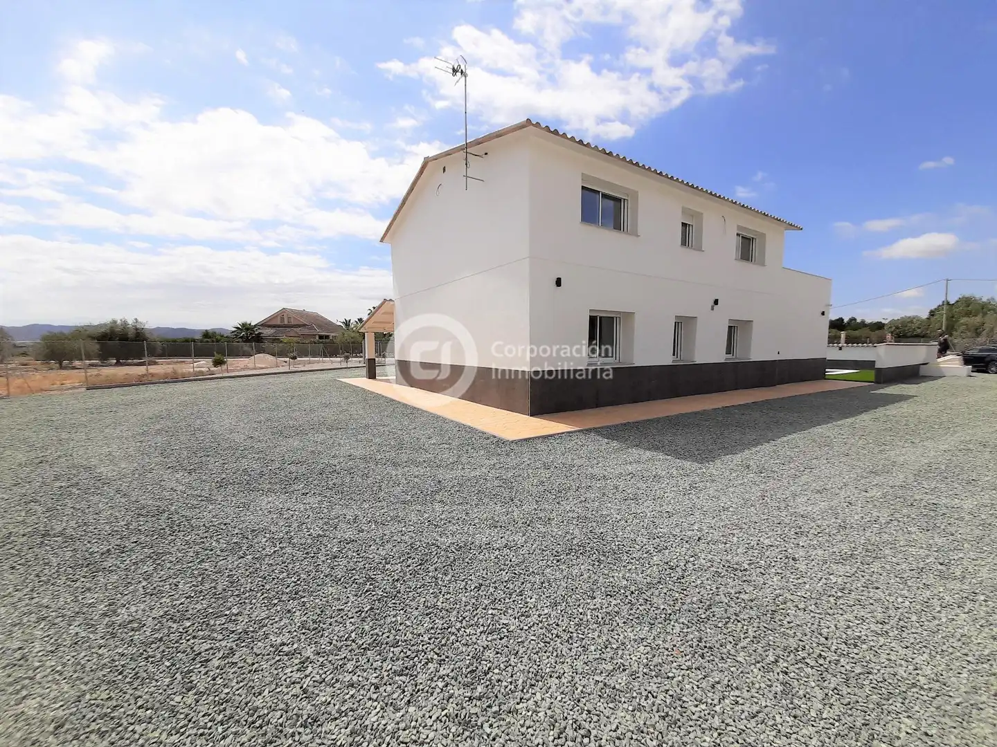 Vista exterior de Casa o chalet en venta en Puerto Lumbreras con Aire acondicionado, Calefacción y Jardín privado
