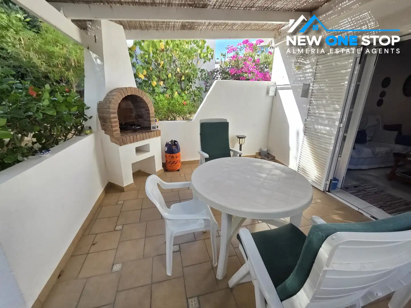 Terrace of Apartments for sale in Mojácar  with Furnished and Community pool