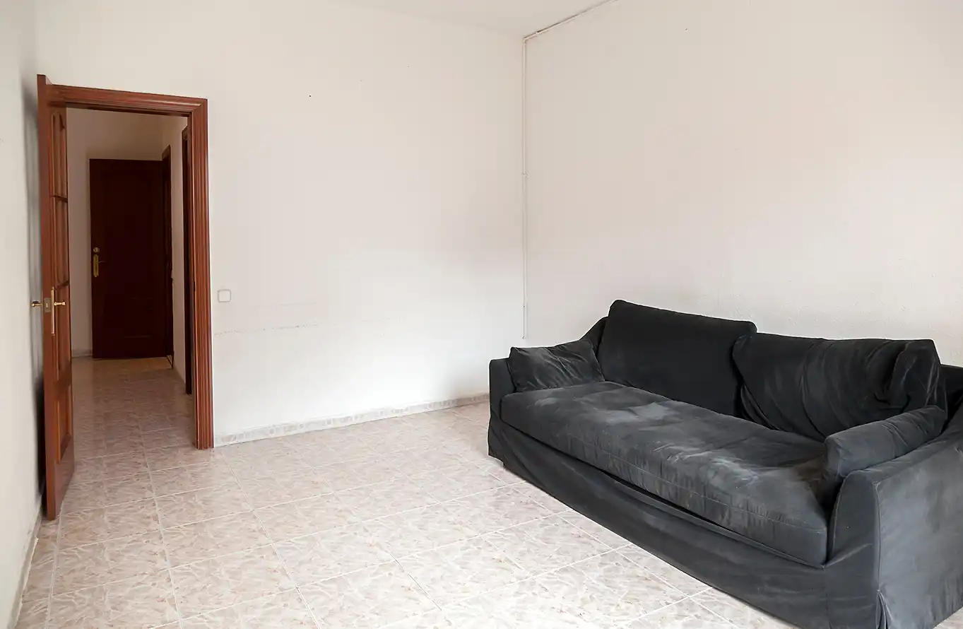 Sala de estar de Piso en venta en Barcelona con Balcón