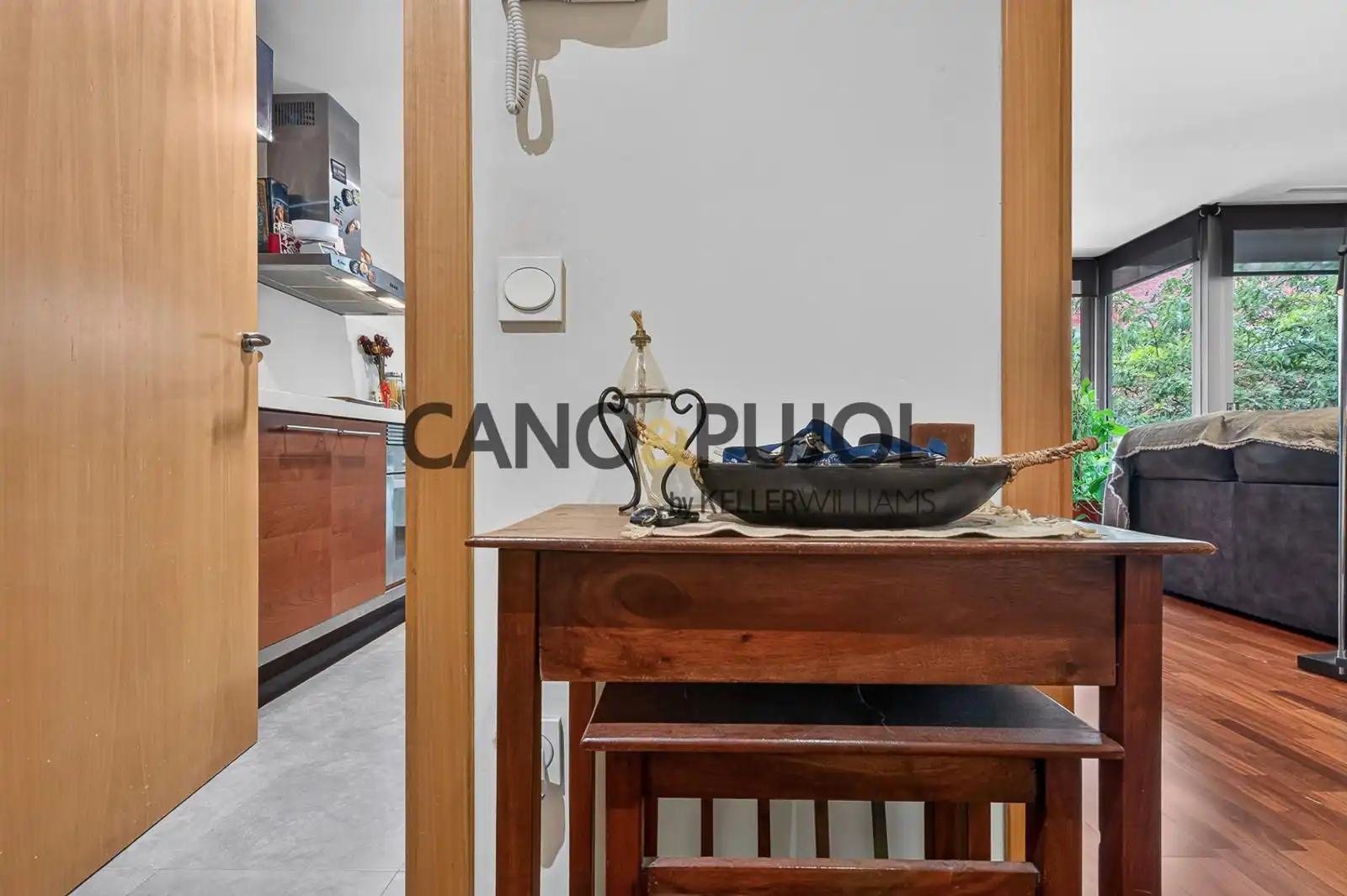 Cuina de Pis en venda en Sant Cugat del Vallès amb Aire condicionat, Calefacció i Parquet