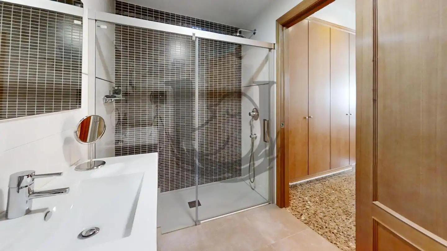Baño de Ático en venta en Alginet con Aire acondicionado y Terraza