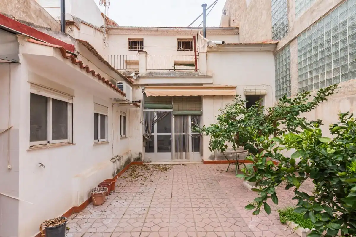 Vista exterior de Casa adosada en venta en Murcia con Aire acondicionado, Calefacción y Jardín privado