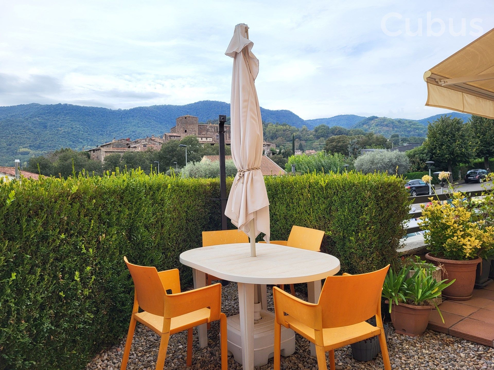 Terrace of Single-family semi-detached for sale in Santa Pau  with Air Conditioner, Heating and Terrace