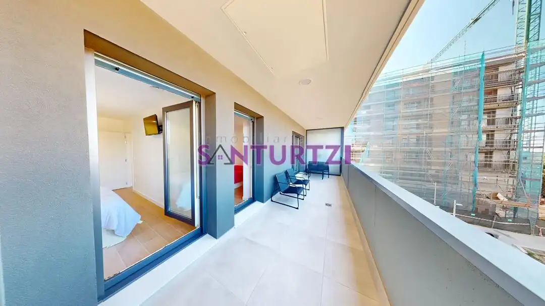 Terrasse von Wohnung zum Verkauf in Santurtzi  mit Heizung, Terrasse und Möbliert