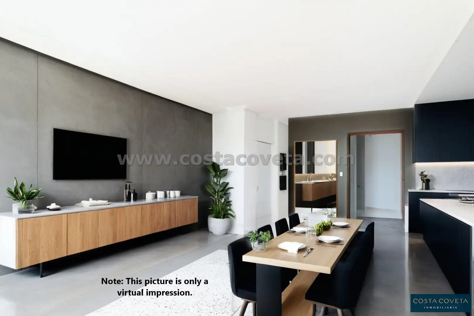 Sala d'estar de Apartament en venda en Villajoyosa / La Vila Joiosa amb Terrassa i Balcó