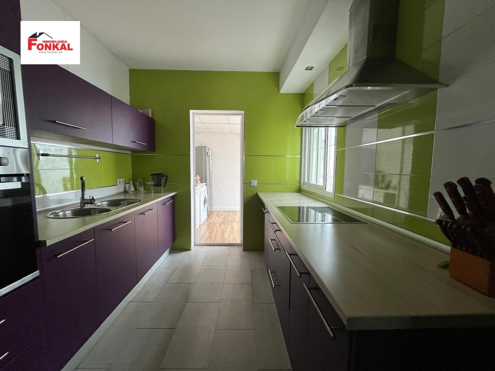 Kitchen of Single-family semi-detached for sale in Jerez de la Frontera  with Air Conditioner, Terrace and Storage room