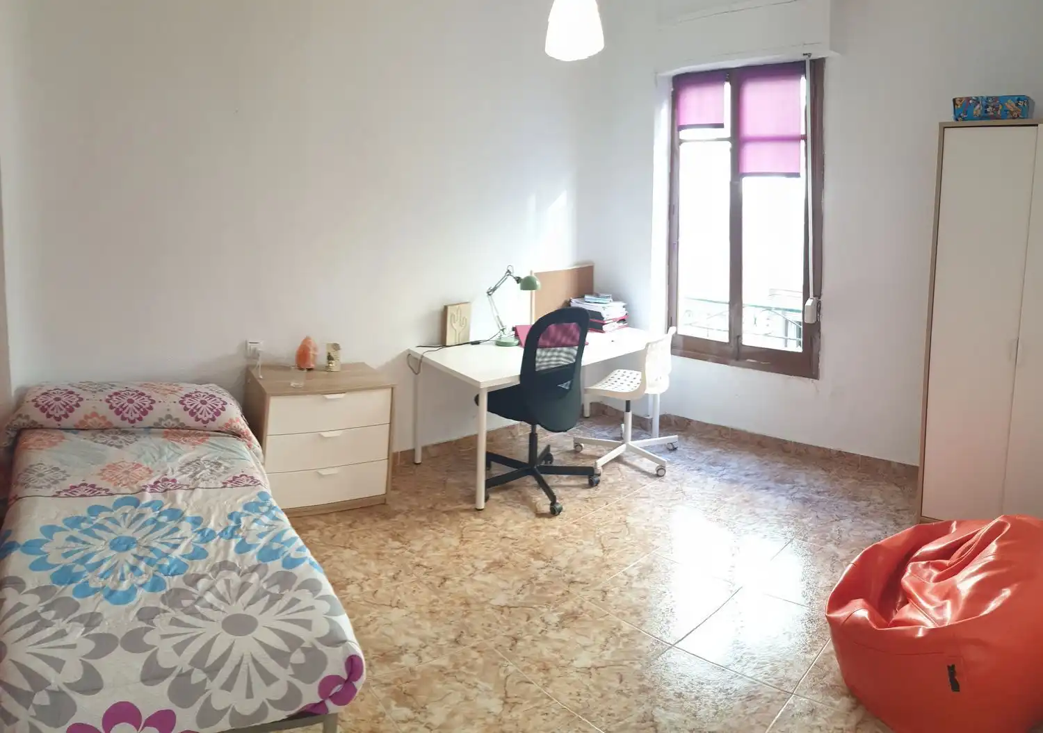 Bedroom of Flat for rent in Murcia  with Air Conditioner, Heating and Private garden