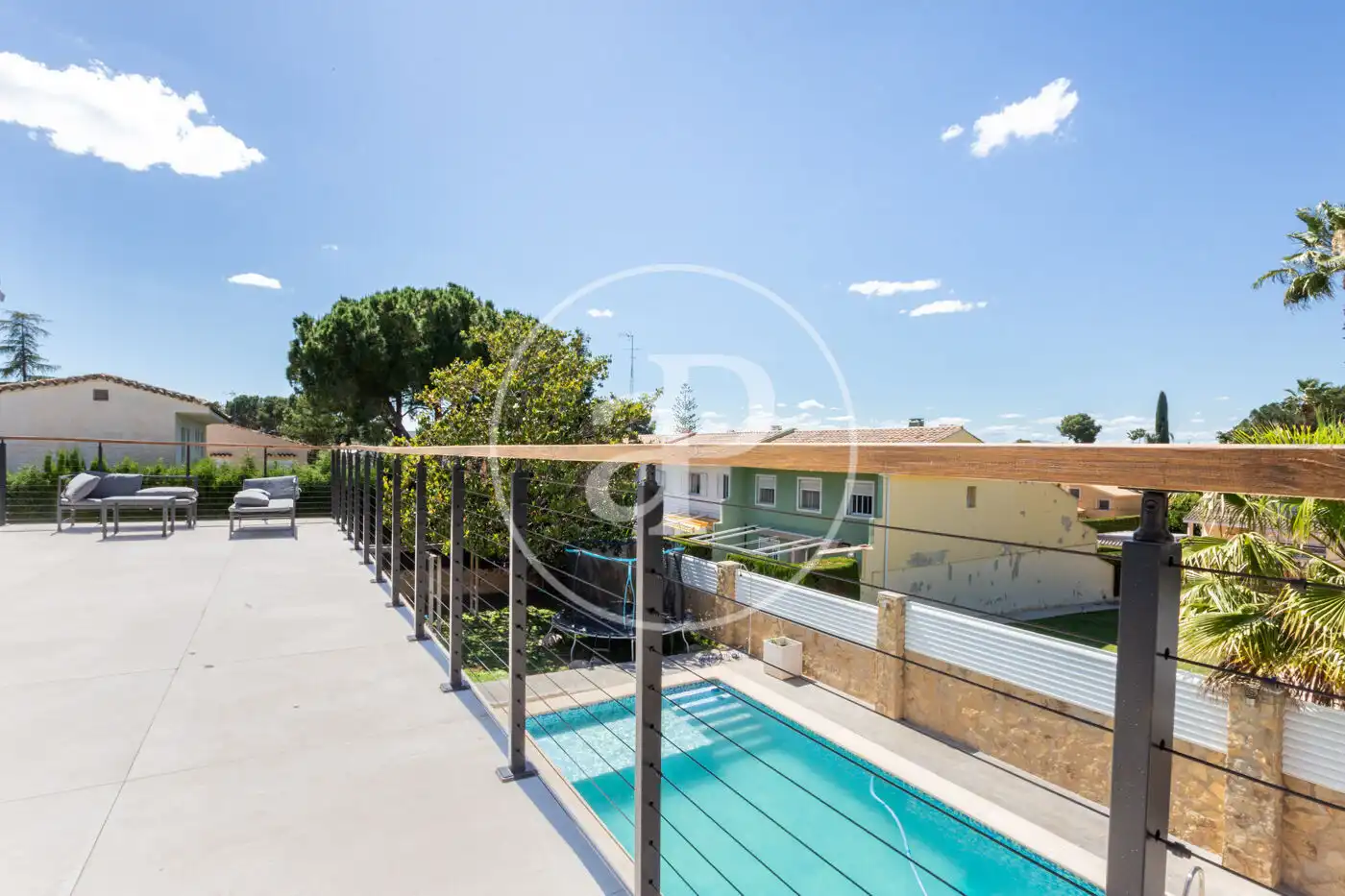 Swimming pool of Houses for sale in L'Eliana  with Air Conditioner, Heating and Private garden