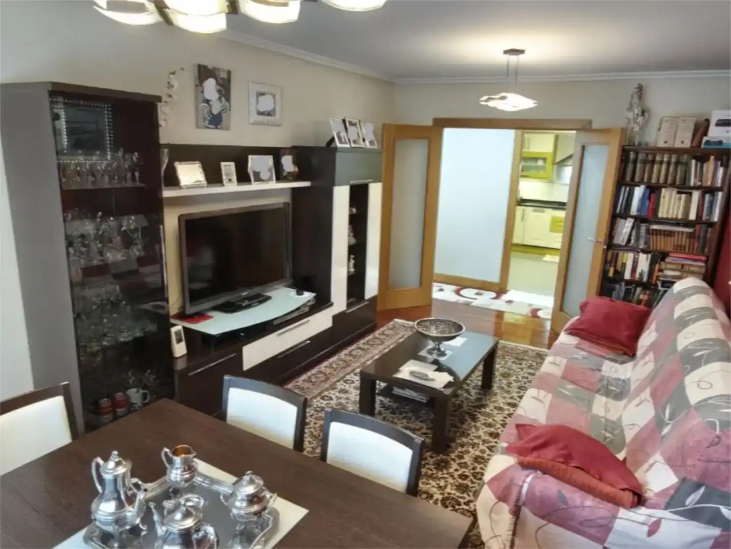 Sala de estar de Piso en venta en Santurtzi  con Balcón